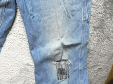 Load image into Gallery viewer, Carhartt Jeans Adult 34x32 Grunge Distressed Carpenter Denim Pants Thrashed Mens
