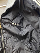 Load image into Gallery viewer, Adidas Jacket Adult Extra Large Gray Reversible Full Zip Trefoil Logo Hoodie Men
