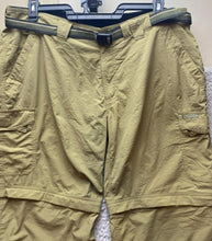 Load image into Gallery viewer, Exofficio Pants Adult 38x30 Khaki Green Convertible Cargo Outdoor Hiking Mens
