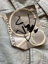 Load image into Gallery viewer, VTG Ocean Pacific Shirt Adult Medium Light Blue Oversized Chambray OP Mens NWT
