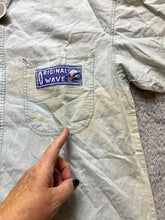 Load image into Gallery viewer, VTG Ocean Pacific Shirt Adult Medium Light Blue Oversized Chambray OP Mens NWT
