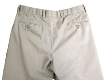 Load image into Gallery viewer, Dockers Pants Adult 34x30 Light Tan Pleated Straight Trouser Casual Dress Mens

