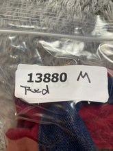 Load image into Gallery viewer, AZUR Shirt Adult Large Red Button Up Flap Pockets Chamois Casual Solid Mens
