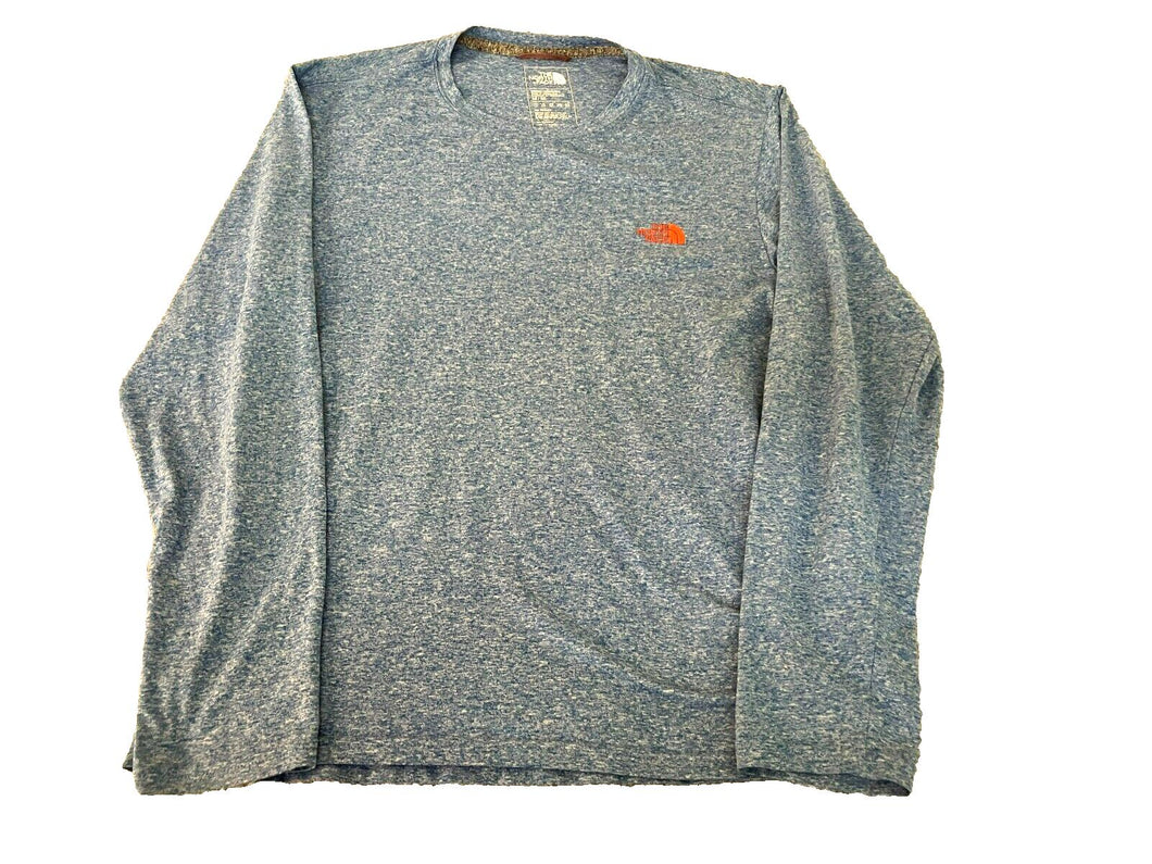 The North Face Shirt Adult Medium Long Sleeve Activewear Athletic Logo Mens