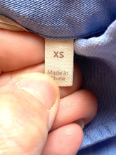 Load image into Gallery viewer, Soft Surroundings Shirt Womens Extra Small Blue Island Breeze Boho Tencel Lyocel
