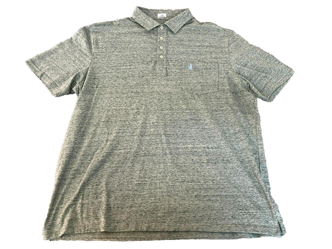 Johnnie O Shirt Adult 2XL XXL Hangin' Out Spandex Surfboarding Golf Polo Mens