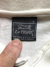 Load image into Gallery viewer, VTG Penn State Nittany Lions Shirt Adult Large White Le Tigre Polo Mens RARE
