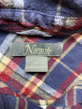 Load image into Gallery viewer, Natural Reflections Shirt Adult Medium Button Up Flannel Plaid Long Sleeve Mens
