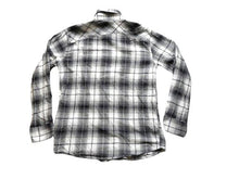 Load image into Gallery viewer, Amplify Shirt Womens Large Button Up Long Sleeve Collared Casual Plaid Ladies
