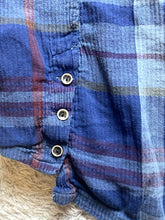 Load image into Gallery viewer, Prana Shirt Womens Small Blue Plaid Fillary Oversized Organic Cotton Ladies
