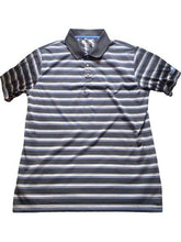 Load image into Gallery viewer, Pebble Beach Shirt Adult Extra Large Dry Luxe Performance Striped Golf Polo Mens
