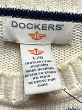 Load image into Gallery viewer, Dockers Sweater Adult Large Snowflake Christmas Dad Grandpa Outerwear Mens NWT
