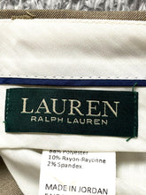 Load image into Gallery viewer, Lauren Ralph Lauren Pants Adult 32x30 Tan Rayon Spandex Casual Trouser Dress Men
