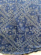 Load image into Gallery viewer, Lucky Brand Shirt Womens 1X Tunic Navy Blue Flowy AOP Paisley Casual Blouse Lady
