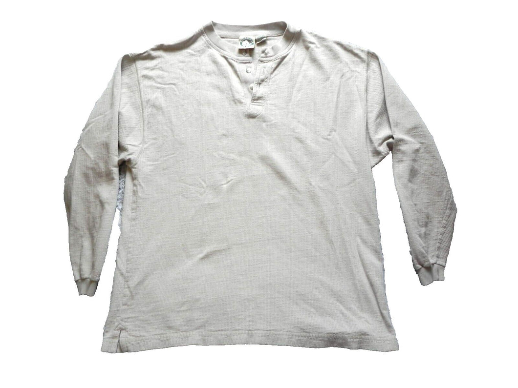 Appalachian Trail Shirt Adult Large Henley Long Sleeve Outdoor Hiking Camp Mens