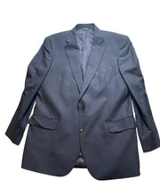 Load image into Gallery viewer, Brooks Brothers 346 Suit Coat Mens 45L Navy Blue Single Breasted Wool Viscose
