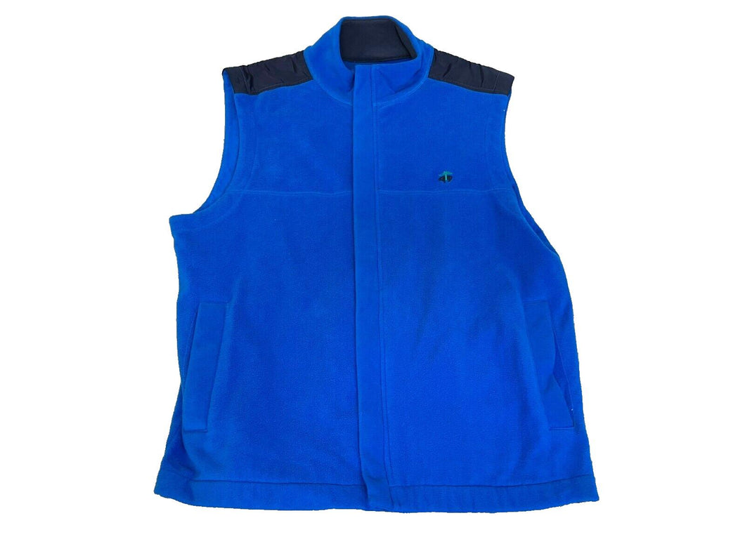 Brooks Brothers Vest Adult Large Hanging Sheep Embroidered Logo Fleece Mens