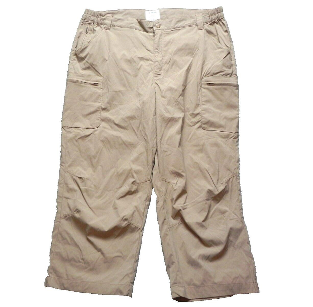 LL Bean Pants Womens Extra Large Capri Cropped Tropicwear Outdoor Hiking Ladies
