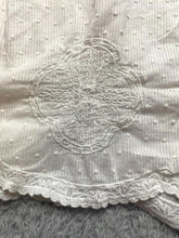 Load image into Gallery viewer, Chicos Shirt Womens 3 2XL XXL Swiss Dot Flowy Blouse Scalloped Lace Trim Ladies
