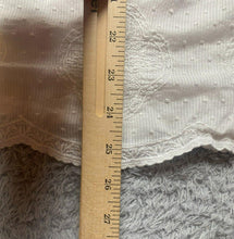 Load image into Gallery viewer, Chicos Shirt Womens 3 2XL XXL Swiss Dot Flowy Blouse Scalloped Lace Trim Ladies
