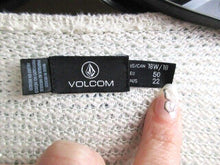 Load image into Gallery viewer, Volcom Sweater Womens 18W/18 Open Front Waterfall Cardigan Stretch Viscose Lady
