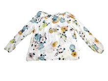 Load image into Gallery viewer, Lucky Brand Shirt Womens Large 100% Viscose Boho Allover Print Floral Tie Ladies
