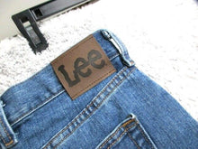 Load image into Gallery viewer, Lee Jeans Adult 48x34 Straight Regular Fit Medium Wash Denim 5 Pocket Mens NWT

