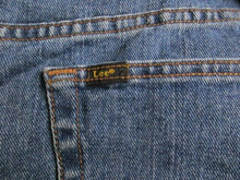 Load image into Gallery viewer, Lee Jeans Adult 48x34 Straight Regular Fit Medium Wash Denim 5 Pocket Mens NWT
