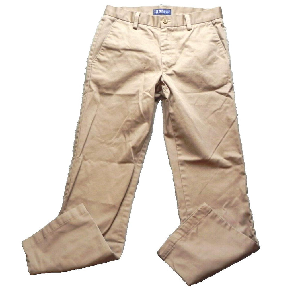 IZOD Pants Adult 30x32 Slim Fit American Chino Straight Casual Trouser Mens