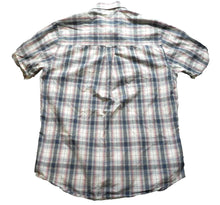 Load image into Gallery viewer, Duck Head Shirt Adult Medium Short Sleeve Button Up Plaid Casual Camp Mens
