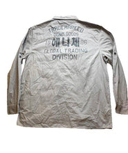 Load image into Gallery viewer, Enyce Shirt Adult 2XL Gray Button Up Pockets Spell Out Hip Hop Streetwear Mens
