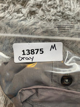 Load image into Gallery viewer, Enyce Shirt Adult 2XL Gray Button Up Pockets Spell Out Hip Hop Streetwear Mens
