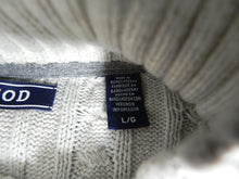 Load image into Gallery viewer, IZOD Sweater Adult Large 1/4 Zip Mock Neck Cable Knit Pullover Outerwear Mens
