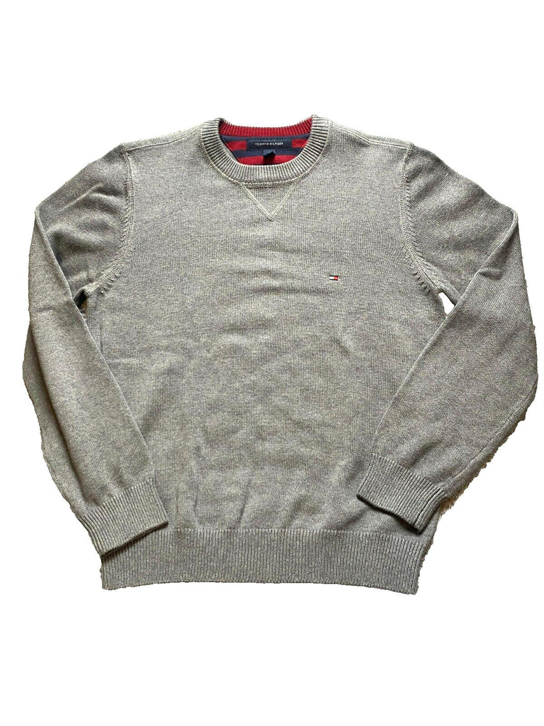 Tommy Hilfiger Sweater Adult Medium Crew Neck Long Sleeve Pullover Outerwear Men