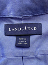 Load image into Gallery viewer, Lands End Shirt Adult 16.5 32 2XL XXL Button Up Long Sleeve Dress Casual Mens
