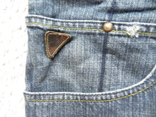 Load image into Gallery viewer, Akademiks Shorts Adult 38 Whiskered Medium Wash Denim Jean AKDMKS Bermuda Mens
