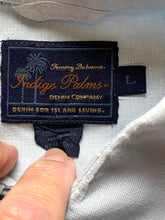 Load image into Gallery viewer, Tommy Bahama Shirt Adult Large Button Up 100% Linen Indigo Palms Casual Mens

