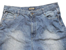 Load image into Gallery viewer, KOMAN Jeans Adult 42x32 Medium Wash Whiskered 5 Pocket Denim Baggy Y2K Mens
