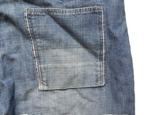 Load image into Gallery viewer, KOMAN Jeans Adult 42x32 Medium Wash Whiskered 5 Pocket Denim Baggy Y2K Mens
