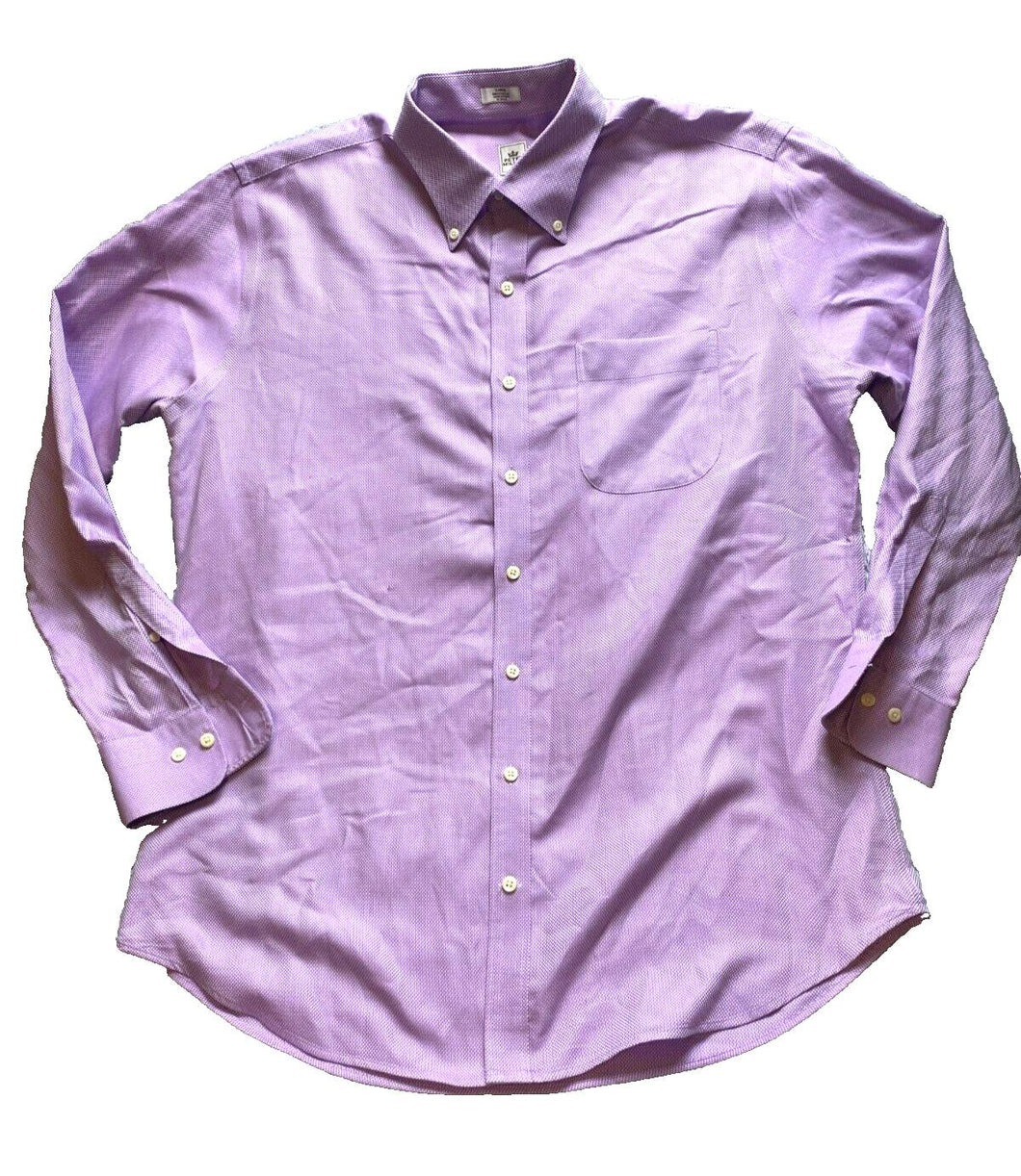 Peter Millar Shirt Adult Large Nanoluxe Easy Care Button Up Crown Casual Mens