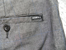 Load image into Gallery viewer, O&#39;Neill Shorts Adult 38 Flat Front Chino Viscose Plaid Casual 8&quot; Inseam Men
