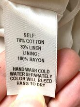 Load image into Gallery viewer, Lulu&#39;s Skirt Womens Small Gray White Wrap Maxi Linen Rayon Tie Striped Ladies
