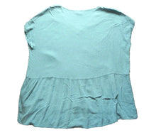 Load image into Gallery viewer, Lee Shirt Womens 2X Ringhole V-Neck Flowy Blouse Casual Babydoll Plus Ladies
