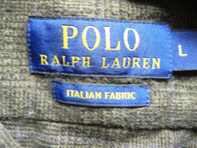 Load image into Gallery viewer, POLO Ralph Lauren Shirt Adult Large Button Up Long Sleeve Italian Fabric Mens
