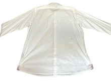 Load image into Gallery viewer, Levinas Shirt Adult 2XL XXL Contemporary Fit Button Up Flip Cuffs Contrast Mens
