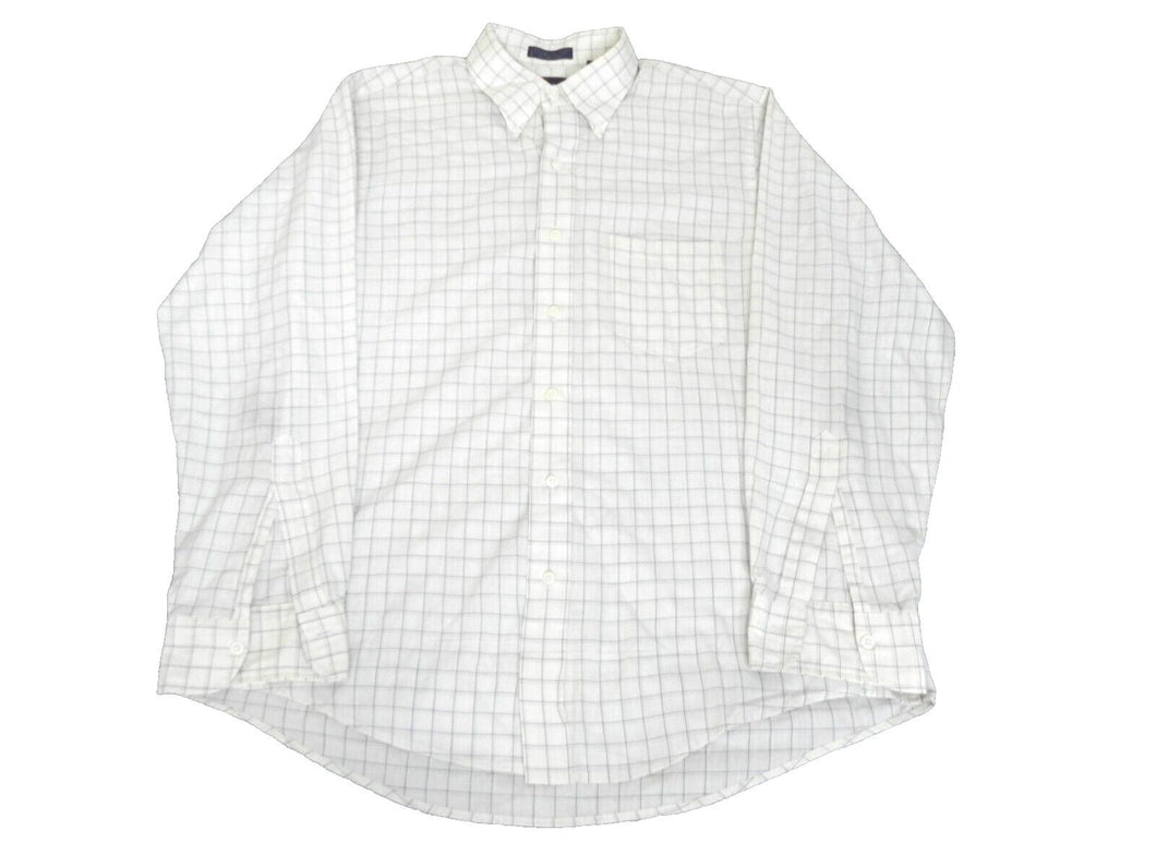 Gant Shirt Adult Extra Large Button Up Long Sleeve Casual Window Pane Casual Men