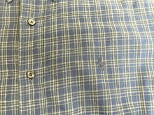 Load image into Gallery viewer, Ralph Lauren Shirt Adult Large Navy Tan Button Up Classic Fit Outdoor Plaid Mens
