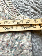 Load image into Gallery viewer, J Jill Shirt Womens Large Pastel Rainbow Tank Nylon Acrylic Linen V-Neck Ladies
