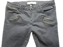 Load image into Gallery viewer, I&amp;M Premium Jeans Womens 9 (31x27) Mid Rise Ankle Zip Pockets Tapered Denim Lady
