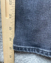 Load image into Gallery viewer, J Crew Jeans Womens 25x27 Black Whiskered 8&quot; Toothpick Super Skinny Denim Ladies
